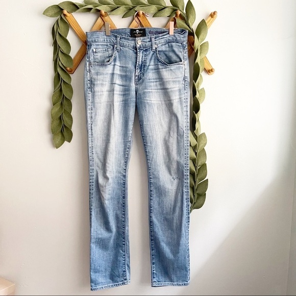 7 For All Mankind Straight Leg Jeans